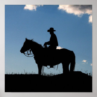 カウボーイサンセット ポスター