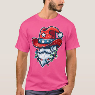 カウボーイサンタハットクリスマストナカイRodeo Christmas In Tシャツ