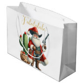 カウボーイサンタファラララデザートカボスピストル ラージペーパーバッグ (裏面アングル)