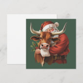 カウボーイサンタ ウェスタンロープ クリスマス ビンテージ (正面/裏面)