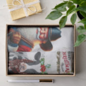 カウボーイサンタ 薄葉紙 (ギフト)