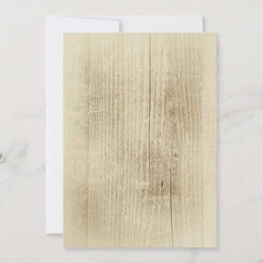 カウボーイシューズウェスタンブライダルシャワー招待状 招待状 (裏面)