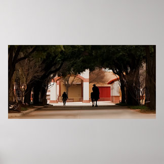 カウボーイシロウエット ポスター