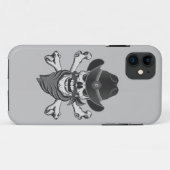 カウボーイスカルとクロスボーン Case-Mate iPhoneケース (裏面(横))