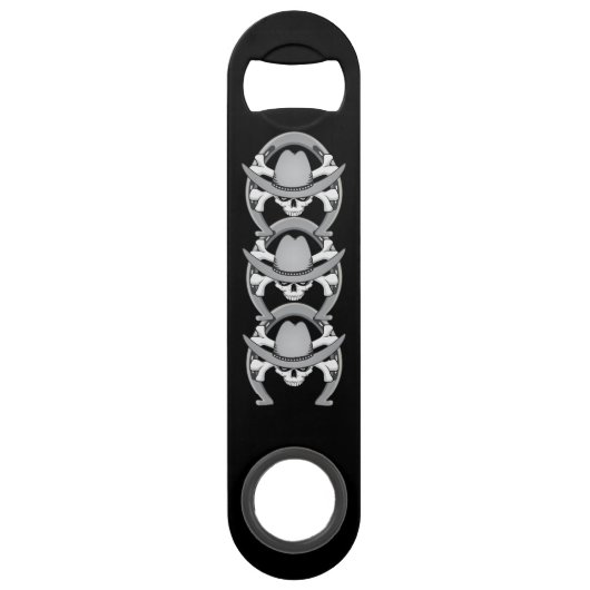 カウボーイスカル蹄鉄 スピード栓抜き (正面)