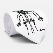 カウボーイスケッチネクタイ ネクタイ (ロール)