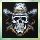 カウボーイスケルトン ウィンドウサイン (シート3)