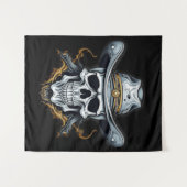 カウボーイスケルトン タペストリー (正面(横))