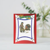 カウボーイスタイル七面鳥の捕獲 シーズンポストカード (スタンド正面)