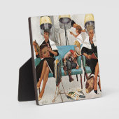 カウボーイスリープイン美しいサロン フォトプラーク (正面)