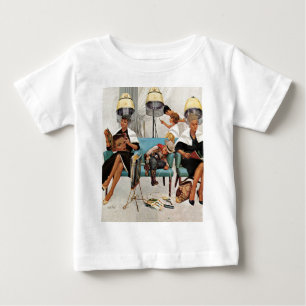 カウボーイスリープ美しいサロン ベビーTシャツ