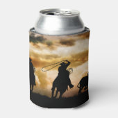 カウボーイズとステアカントリー西部 缶クーラー (缶正面)