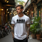 カウボーイズのライン背面 Tシャツ