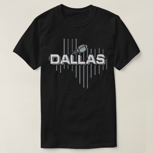 カウボーイズの地図Tシャツ Tシャツ (デザイン正面)