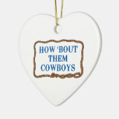 カウボーイズはどうだ セラミックオーナメント (左)