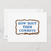 カウボーイズはどうだ ポストカード (正面/裏面)