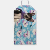 カウボーイズクリスマス – ネコ/キッテンギフトラベル ギフトタグ (裏面)