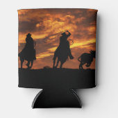 カウボーイズローピングステアカントリーウェスタン 缶クーラー (正面)