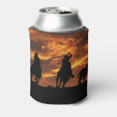 カウボーイズローピングステアカントリーウェスタン 缶クーラー (缶裏面)