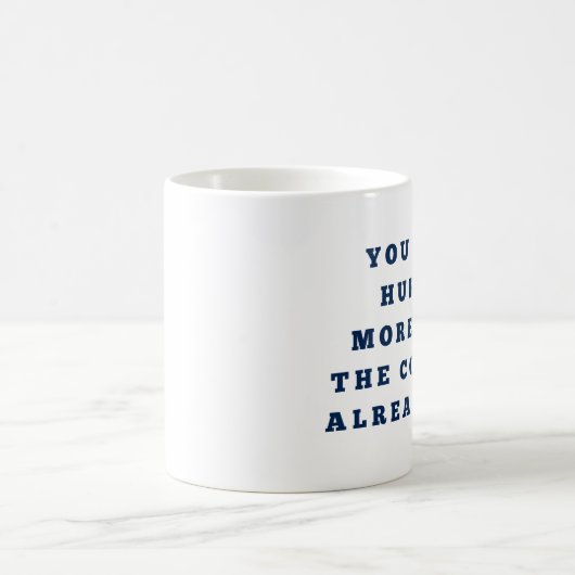 カウボーイズ以上に私を傷つけることができる コーヒーマグカップ (中央)