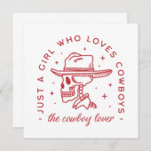 カウボーイズ愛好家女性のカーボーイ美学 (正面/裏面)