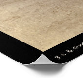 カウボーイズ水牛をローピングSD 1887 ポスター (角)