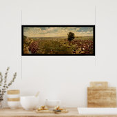 カウボーイズ牛を丸める1912 ポスター (キッチン)