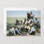 カウボーイズ賭博射撃、 発砲の写真 ポストカード (正面/裏面)