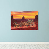 カウボーイズ キャンバスプリント (インサイチュ (ウッドフロア))