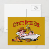 カウボーイズ・バース ポストカード (正面/裏面)