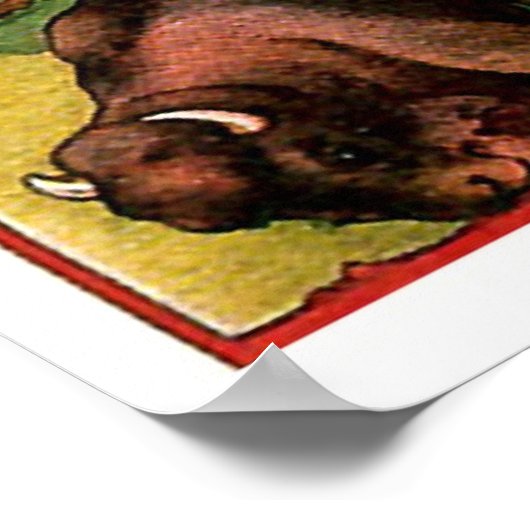 カウボーイズ – プリント (角)