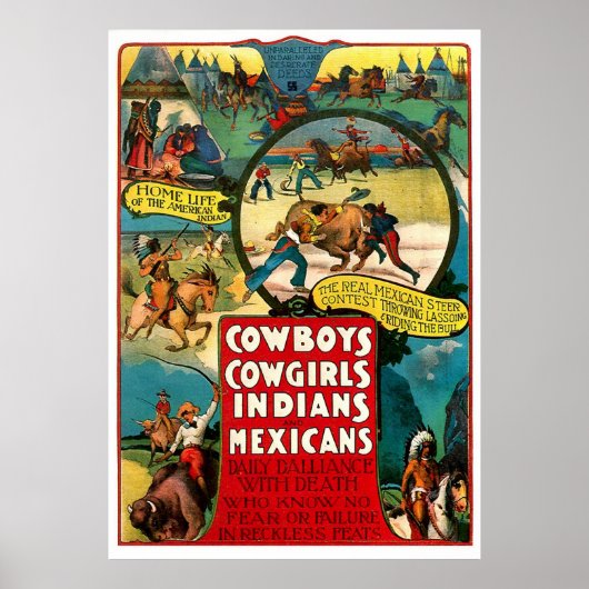 カウボーイズ – プリント (正面)