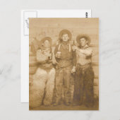 カウボーイズ ポストカード (正面/裏面)