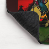 "カウボーイズ"マウスパッドデザイン。 マウスパッド (コーナー)