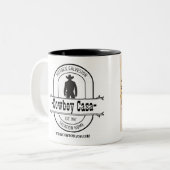 カウボーイズ・マグの為に来た ツートーンマグカップ (正面左)