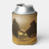 カウボーイズ・レーシング・ザ・サンセット・シュール 缶クーラー (缶正面)