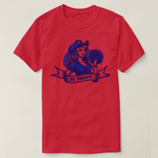 カウボーイズ Tシャツ (デザイン正面)