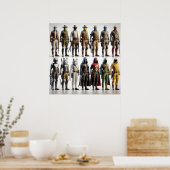 カウボーイズVS変異体 ポスター (キッチン)