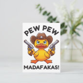 カウボーイダックシェリフ ポストカード (スタンド正面)