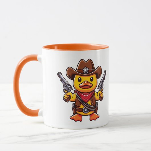 カウボーイダックシェリフ マグカップ (左)