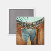 カウボーイチャップ マグネット (正面/裏面)