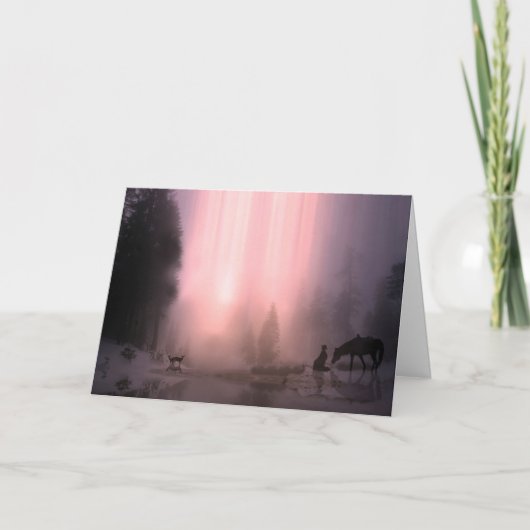 カウボーイチャーチクリスマスカード シーズンカード (正面)