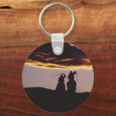 カウボーイチームとラソーズ キーホルダー (正面)