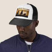 カウボーイチームRoping Rodeo Country Western Rugged キャップ (インサイチュ)