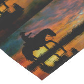 カウボーイテーブルランナー ショートテーブルランナー (コーナー)