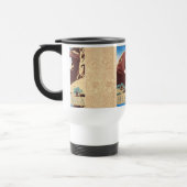 カウボーイデザートヴィンテージ西部馬 トラベルマグ (左)