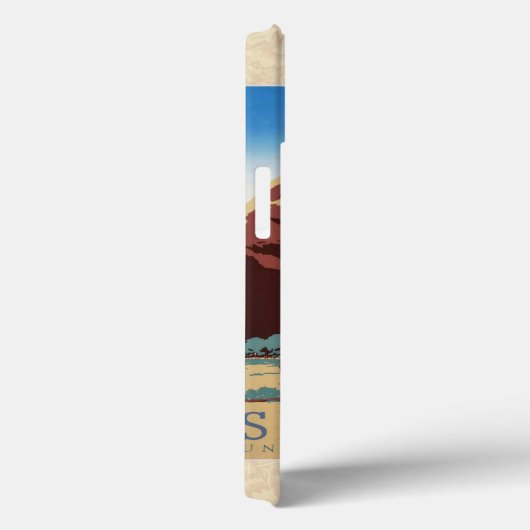 カウボーイデザートヴィンテージ西部馬 Case-Mate iPhoneケース (裏面 / 右)