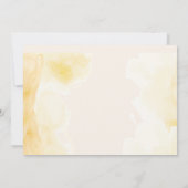 カウボーイニュートラルサザンフォトファースト誕生日 招待状 (裏面)