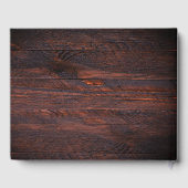 カウボーイハットと投げ縄お祝い ゲストブック (裏面)