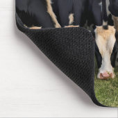 カウボーイハットをかぶったホルスタイン牛 マウスパッド (コーナー)